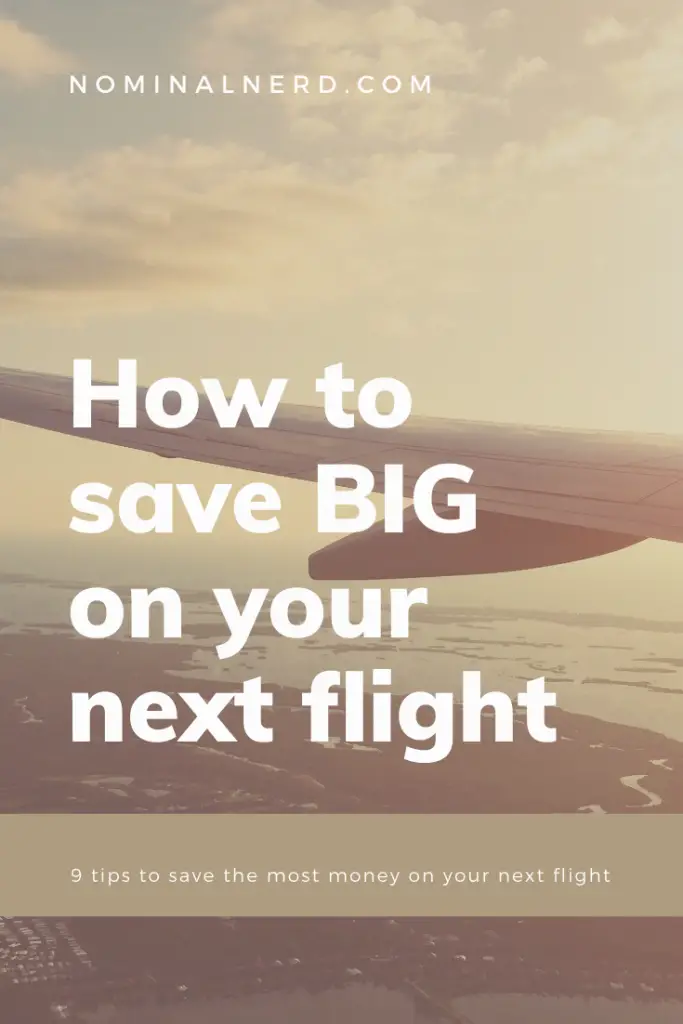 Traveling can be expensive. But it doesn't have to be. I've put together a list of 9 money-saving tips that can save you a lot on your next flight. These will help get a cheap flight for your next family vacation!