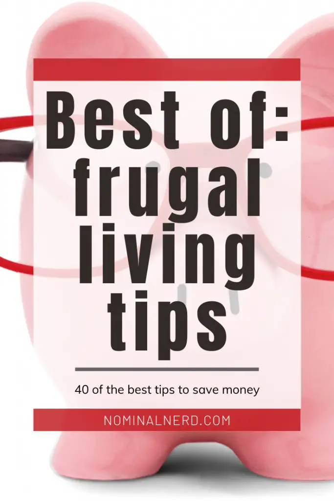 Are you looking to live a more frugal life and save money? Check out our guide of the best frugal living tips that will save thousands! frugal | frugal living | budgeting | save money