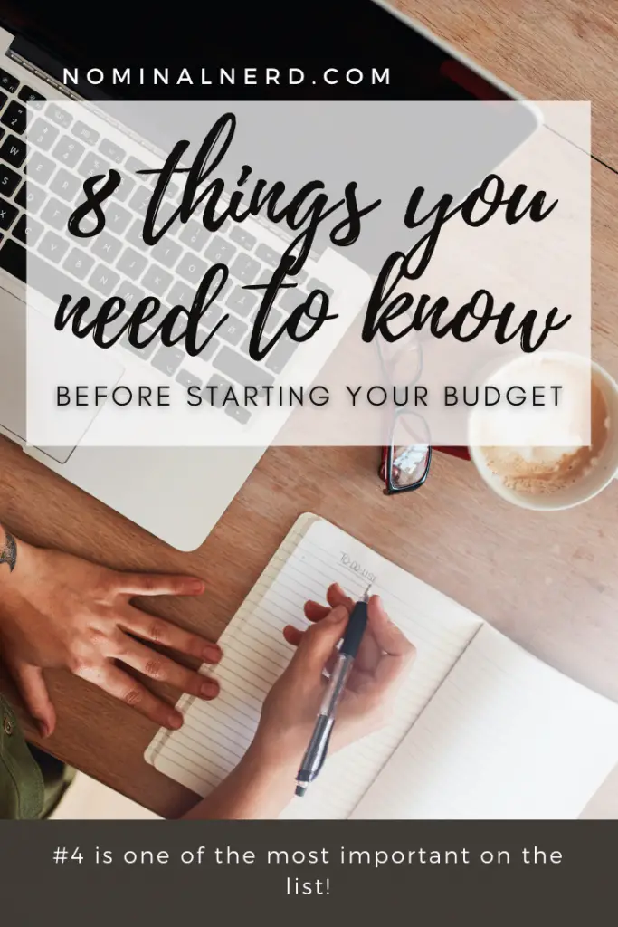 Are you ready to get started on your monthly budget? Check out some things to know before starting a budget, and how they can jumpstart your success! budgeting | things to know | monthly budget | spouse | monthly bills
